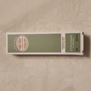 NEW Loccitane Amande Hand And Nail Cream Almond Delicious Hands 5.2oz. 150ml